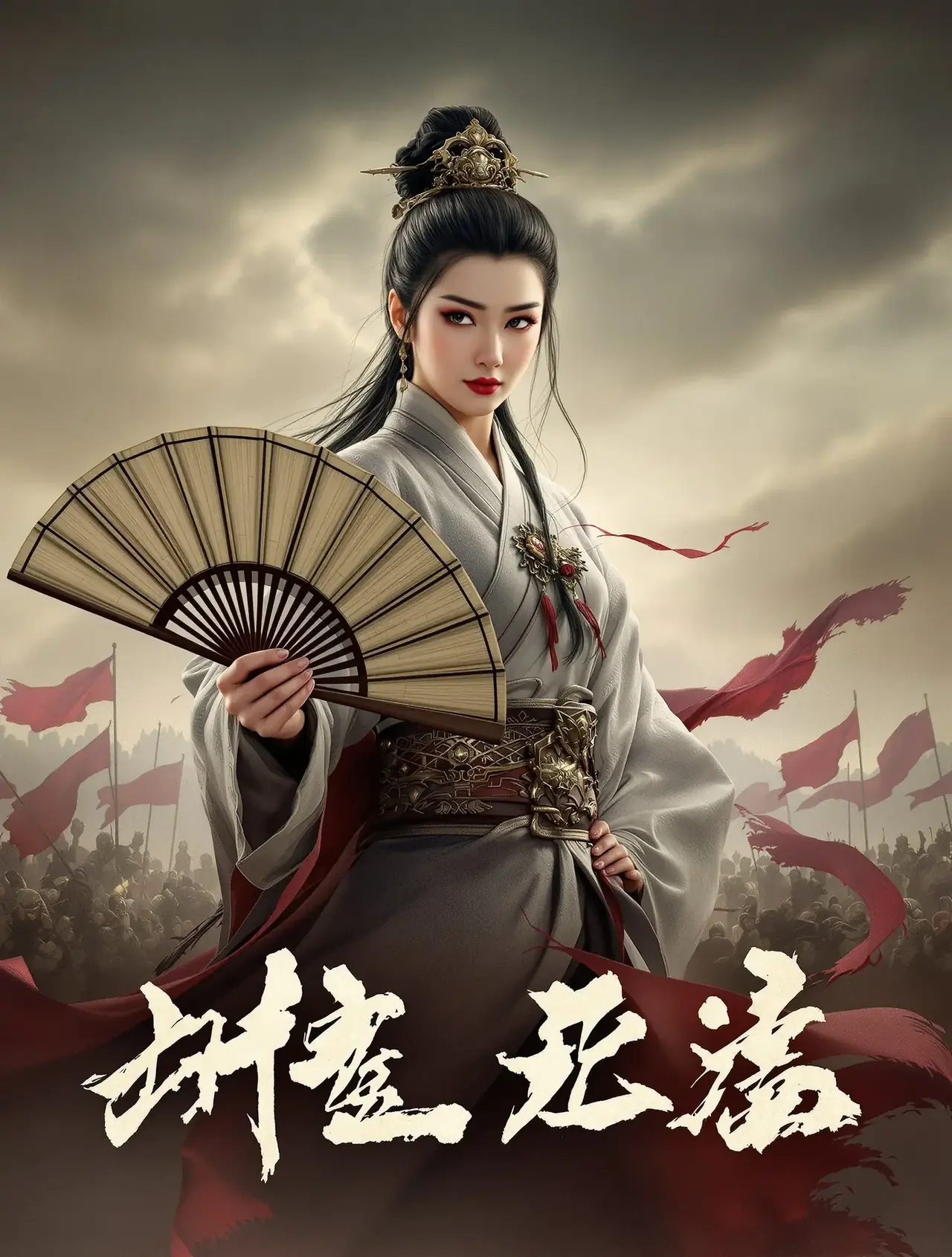 掌上灯台短剧封面，古装题材，评分9