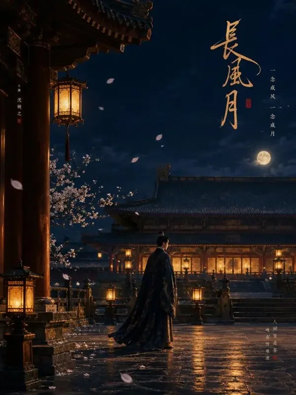 长乐宫灯短剧封面，古装题材，评分9.2